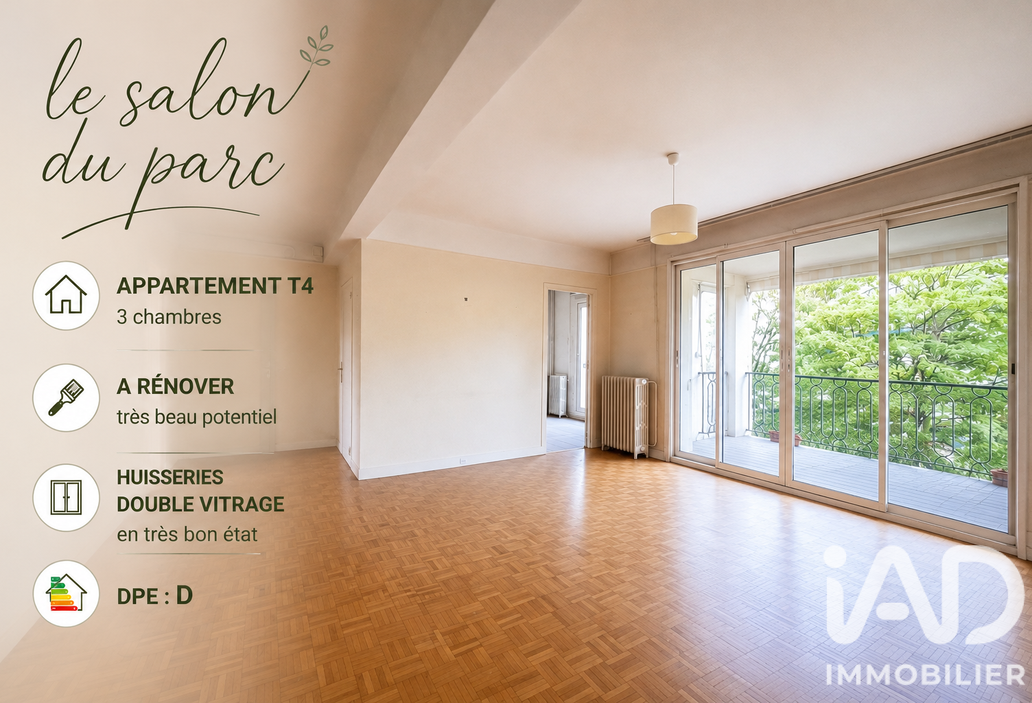 Vente Appartement 4 pièces — photo 1