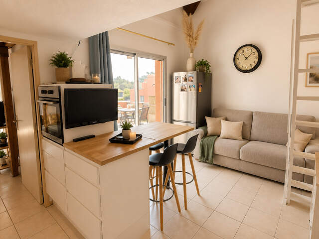 ACHAT - SAINT CYPRIEN PLAGE -  APPARTEMENT 2 PIECES MEZZANINE RENOVE — photo du bien
