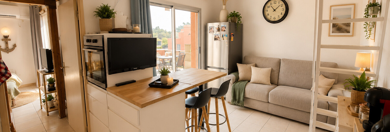 Appartement 3 Pièces 38 m² à vendre à Saint-Cyprien (66750)