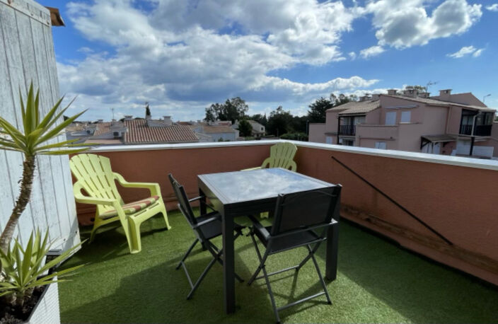 ACHAT - SAINT CYPRIEN PLAGE -  APPARTEMENT 2 PIECES MEZZANINE RENOVE — photo 2