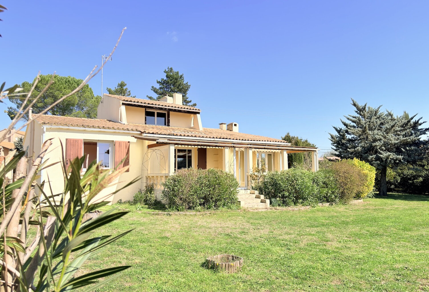 A 12 minutes d'Uzès, maison de 115 m2 sur un beau terrain paysagé piscinable de 1620 m2 — photo 1