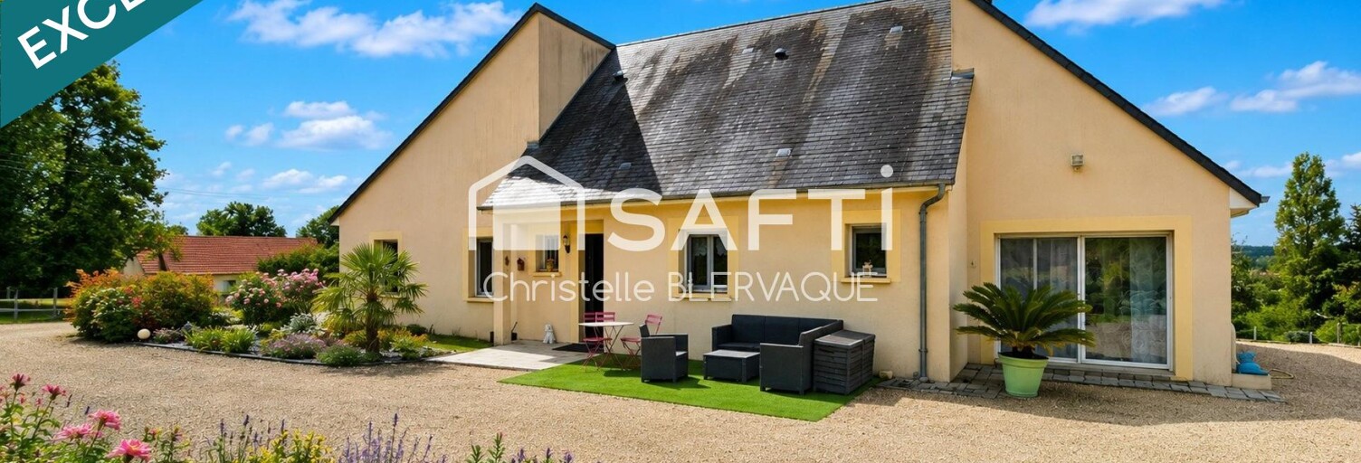 Maison 6 Pièces 136 m² à vendre à Yzeures-sur-Creuse (37290)