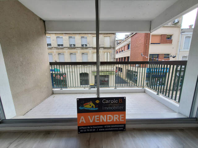 Appartement 3 pièces avec balcon et parking au centre ville de MARMANDE — photo du bien