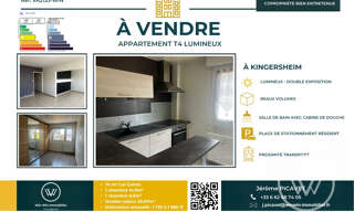 Appartement 4 Pièces 74 m² à vendre à Kingersheim (68260)