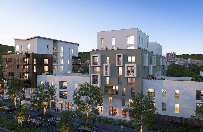 Programme neuf Osmoz à Noisy-le-Sec - Appartements du studio au 4 pièces — photo 2