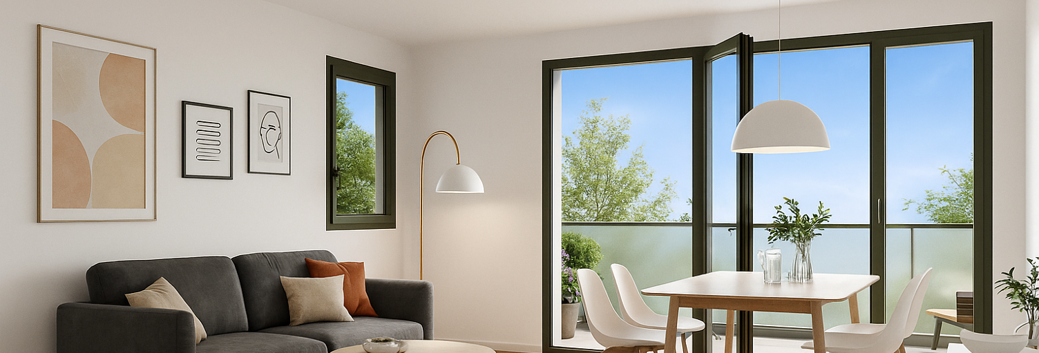 Appartement neuf T2, T3, T4 Pièce 43 à 118 m² à vendre à Mérignac (33700)