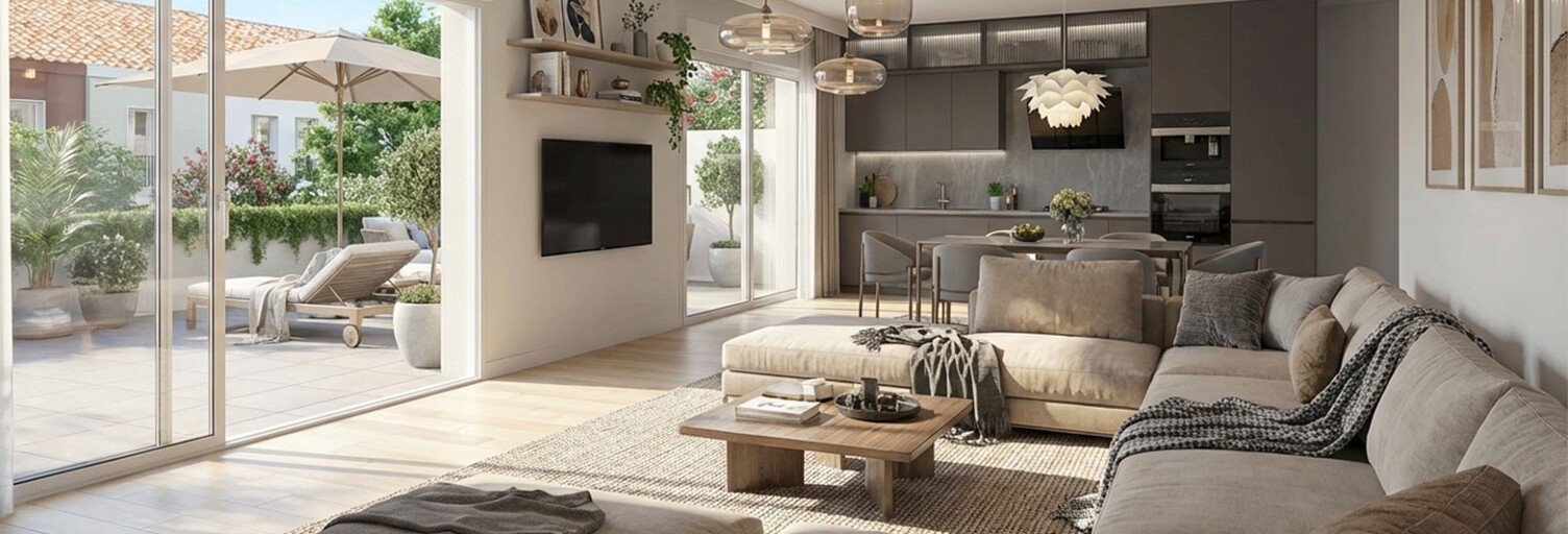 Appartement neuf T2, T5 Pièce 40 à 90 m² à vendre à Bordeaux (33000)