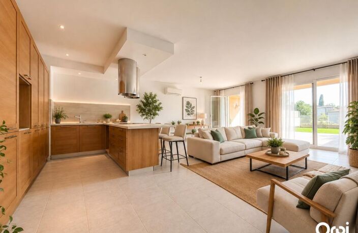 SAINT-CHAMAS – APPARTEMENT T4 DE STANDING D’EXCEPTION AVEC JARDIN PARKING PRIVATIF — photo 4
