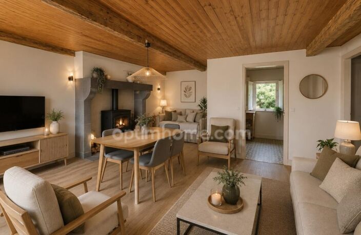 *** EXCLUSIVITE ***  À RENOVER - MAISON EN PIERRE AVEC JARDINET ET DEPENDANCES *** ISSERTEAUX 63270 *** — photo 4