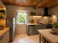 *** EXCLUSIVITE ***  À RENOVER - MAISON EN PIERRE AVEC JARDINET ET DEPENDANCES *** ISSERTEAUX 63270 *** — photo 4