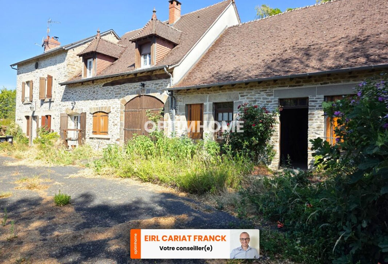 LONGÈRE EN PIERRE DE 183 M² AVEC DÉPENDANCES, L’ENSEMBLE SUR 7613 M² DE TERRAIN CLOS — photo 1