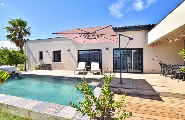 Villa contemporaine de plain-pied avec piscine — photo 5