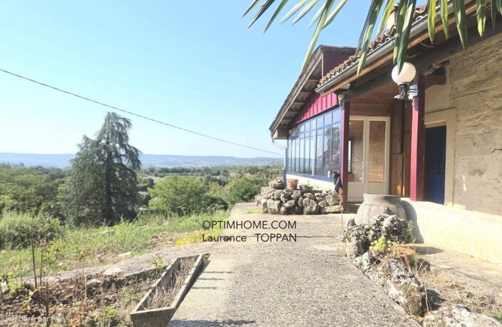 Maison en pierre avec vue à  VILLENEUVE SUR LOT (47) — photo 2