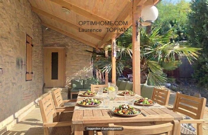 Maison en pierre avec vue à  VILLENEUVE SUR LOT (47) — photo 4