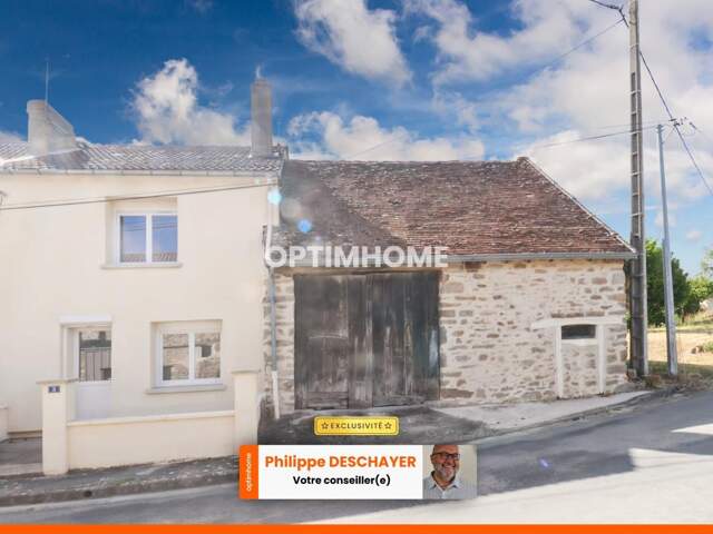 EXCLUSIVITE - Maison 82 m² - 4 pièces - 2 Chambres - Grange/Garage - terrain 520 m² - DOMPIERRE LES EGLISES (87) — photo du bien