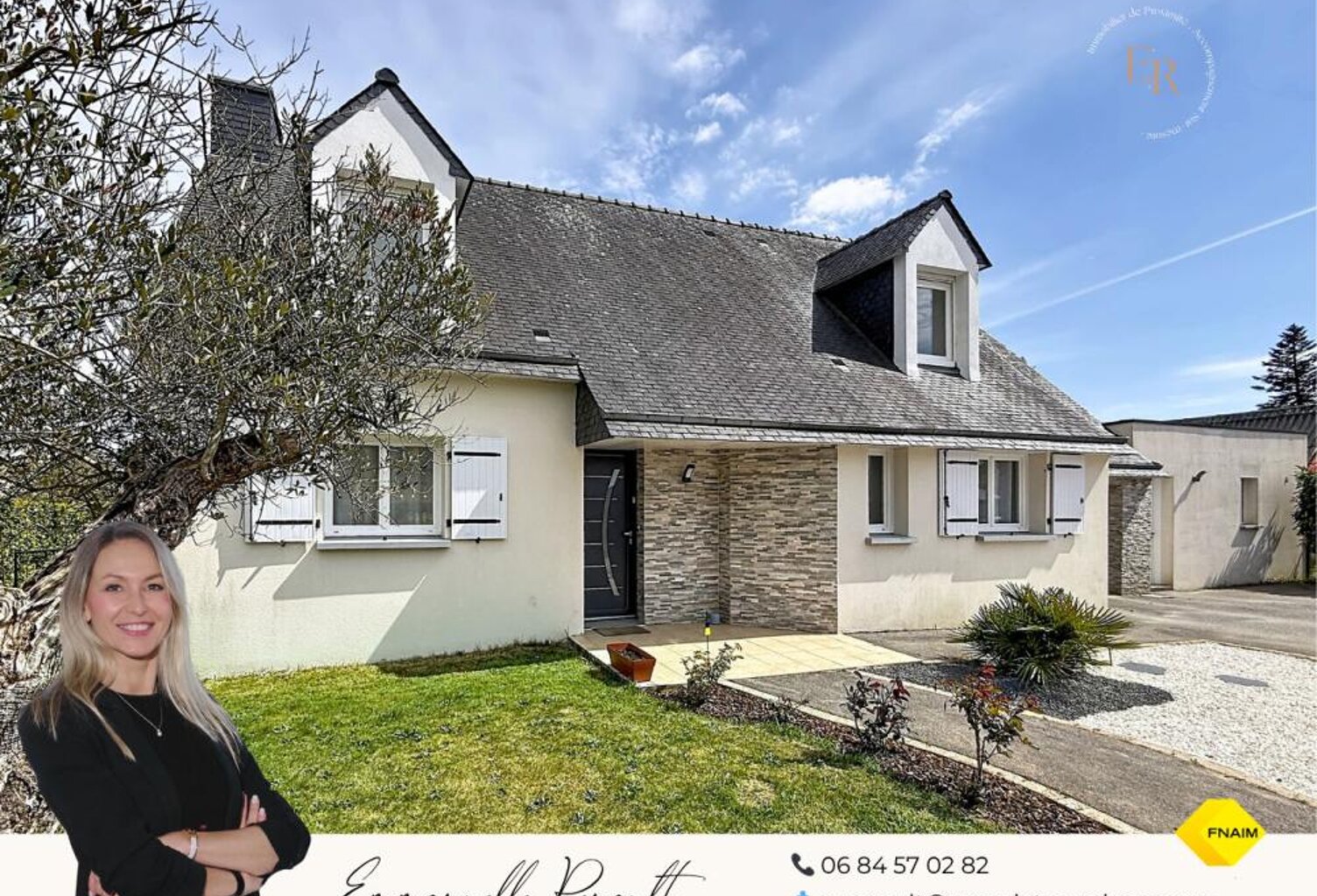 Maison de 175 m² avec T2 indépendant · Terrain 1 100 m² · Elven · 15 min de Vannes — photo 1