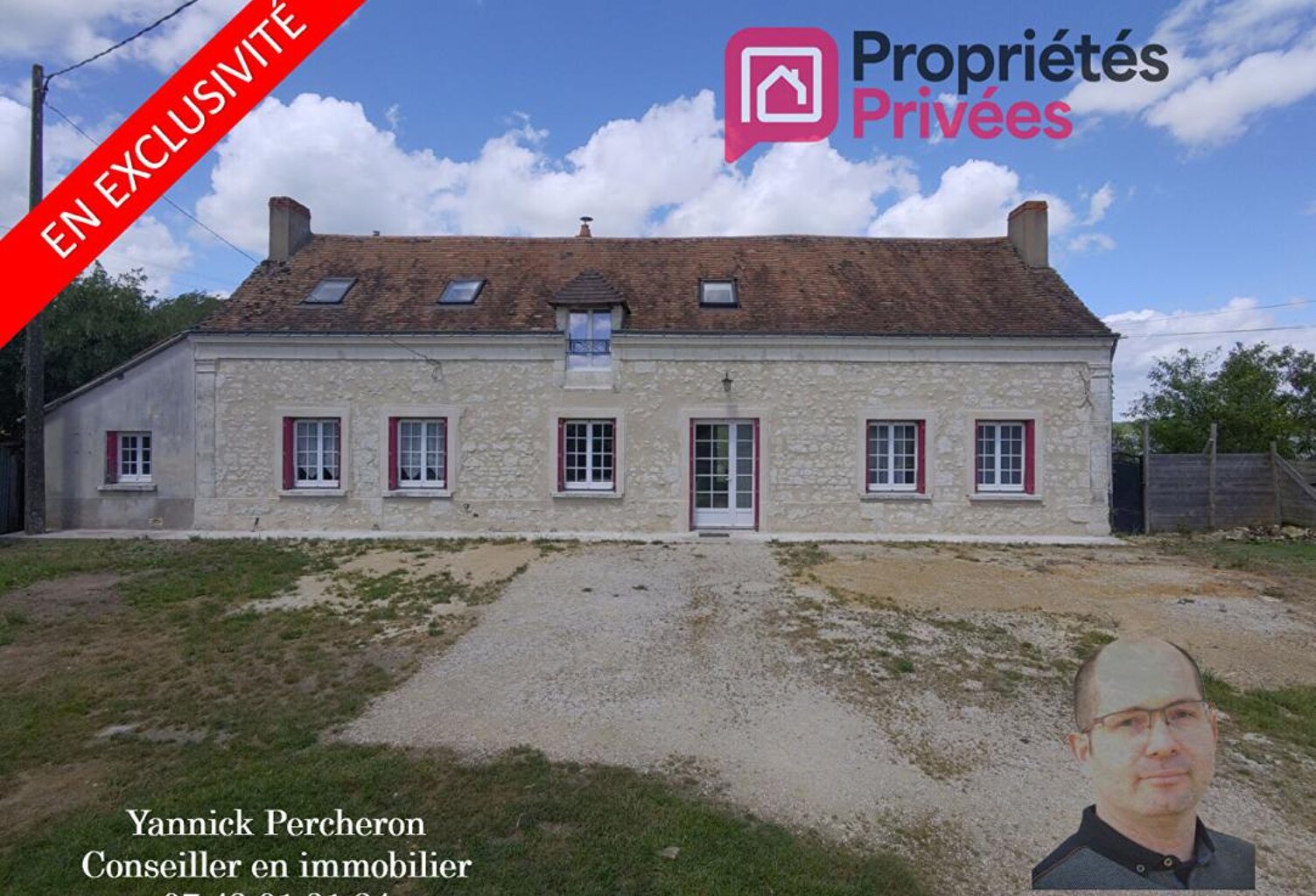 Belle longère familiale 4 chambres, 2 800 m² sans vis-à-vis — photo 1
