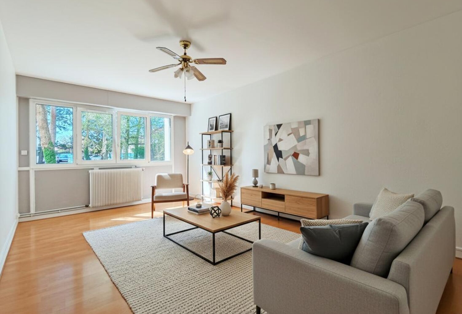 Appartement  T2  de 54 m 2  à Saint Benoit non meublé, cuisine indépendante, 1 chambre — photo 1