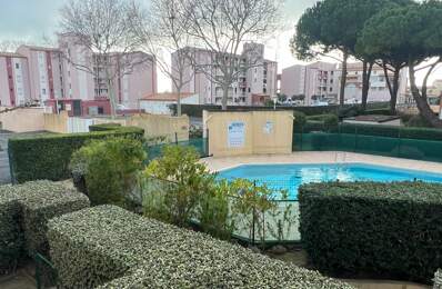 APPARTEMENT MEUBLÉ AVEC CABINE FERMÉE – LOGGIA 10M² – PISCINE & PARKING – LE CAP D'AGDE — photo du bien