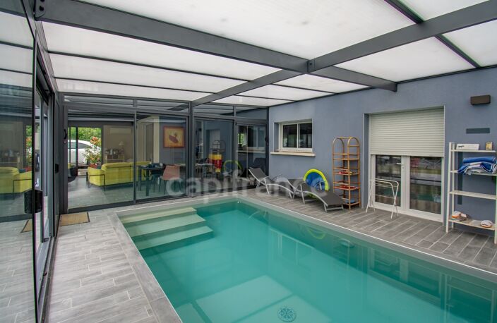 SAUJON – MAISON CONTEMPORAINE AVEC PISCINE INTERIEURE — photo 2