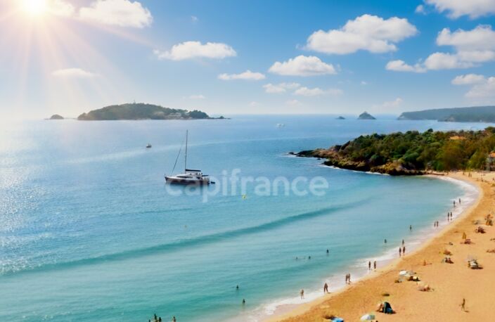 APPARTEMENT T2 TERRASSE + PARKING + PISCINE / 100M PLAGES  à vendre SIX-FOURS-LES-PLAGES (83) — photo 2
