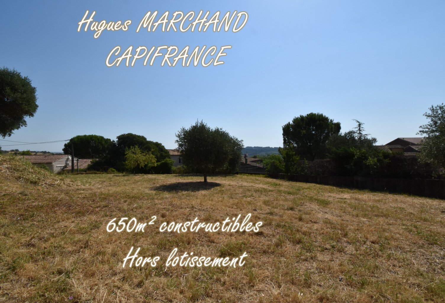 Terrain à vendre  MURVIEL LES BEZIERS (34) — photo 1