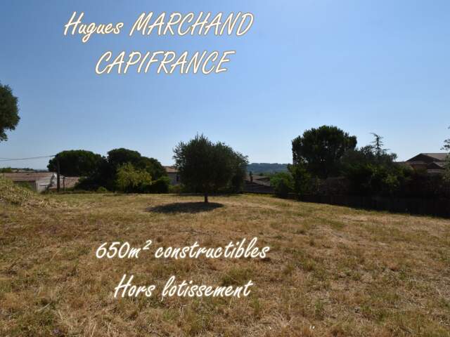 Terrain à vendre  MURVIEL LES BEZIERS (34) — photo du bien