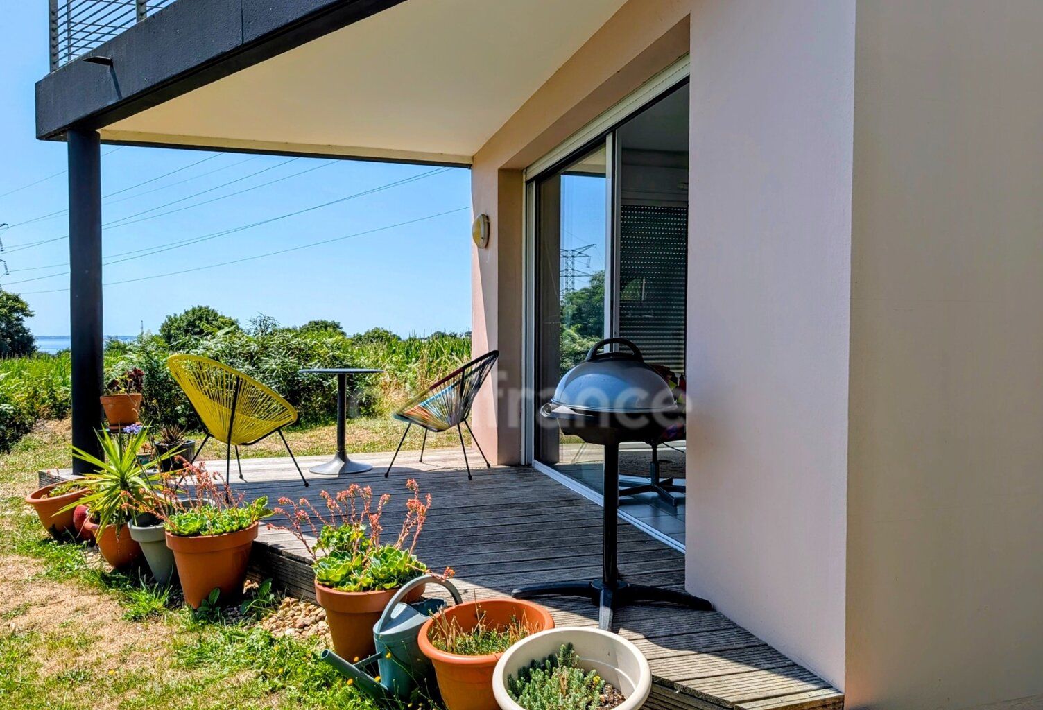 Appartement, jouissance exclusive du jardin privatif, vue sur rade, petite copropriété en impasse . Le Rody - GUIPAVAS (29) — photo 1