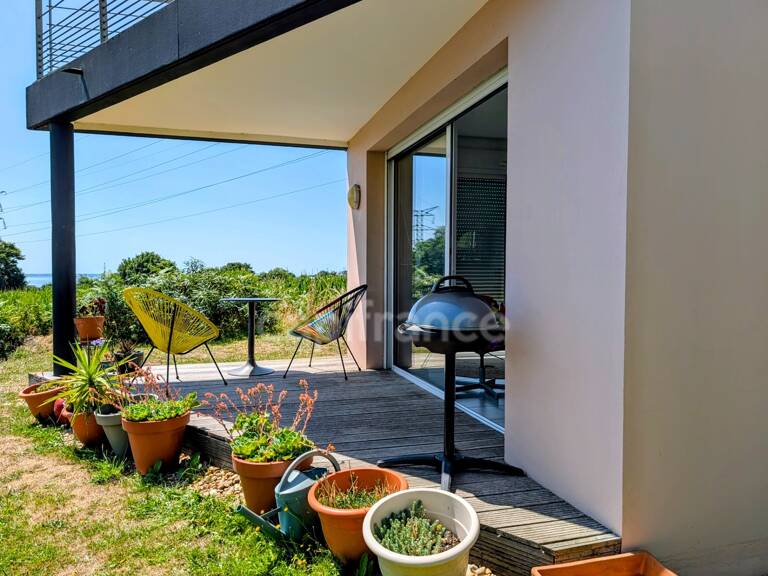 Appartement, jouissance exclusive du jardin privatif, vue sur rade, petite copropriété en impasse . Le Rody - GUIPAVAS (29) — photo 1