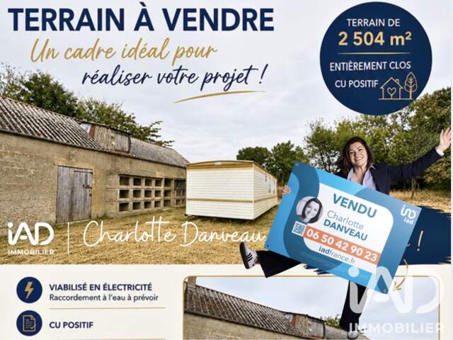 Vente Terrain à bâtir 2 504 m&sup2; — photo du bien