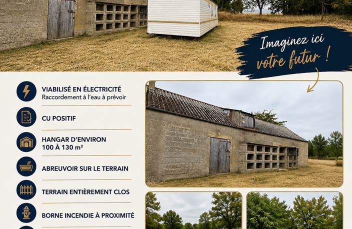 Vente Terrain à bâtir 2 504 m&sup2; — photo 2