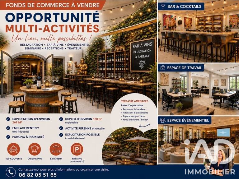 Vente Restaurant 300 m&sup2; — photo 1