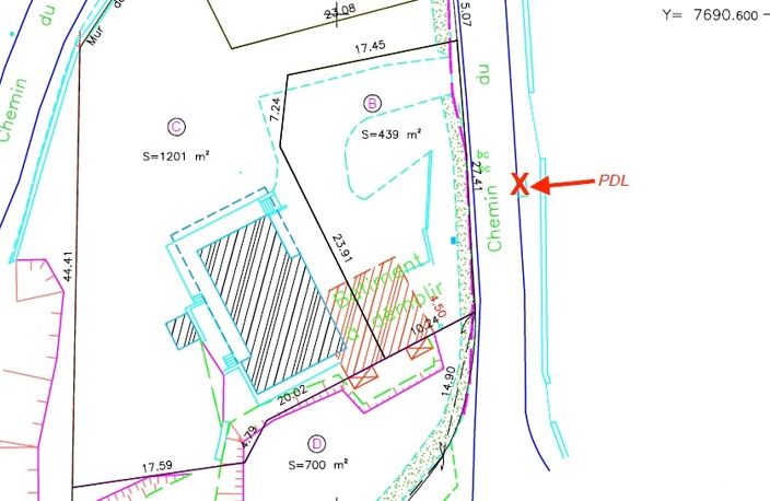 Vente Terrain à bâtir 439 m&sup2; — photo 5