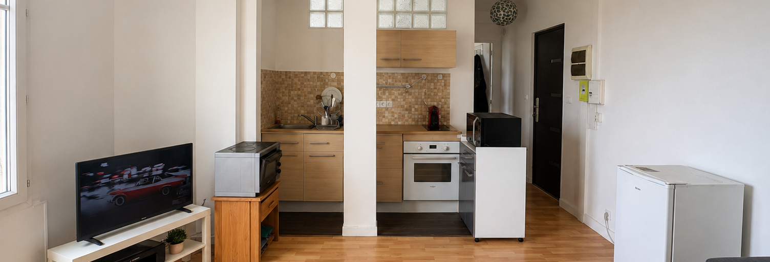 Appartement 2 Pièces 31 m² à vendre à Ris-Orangis (91130)