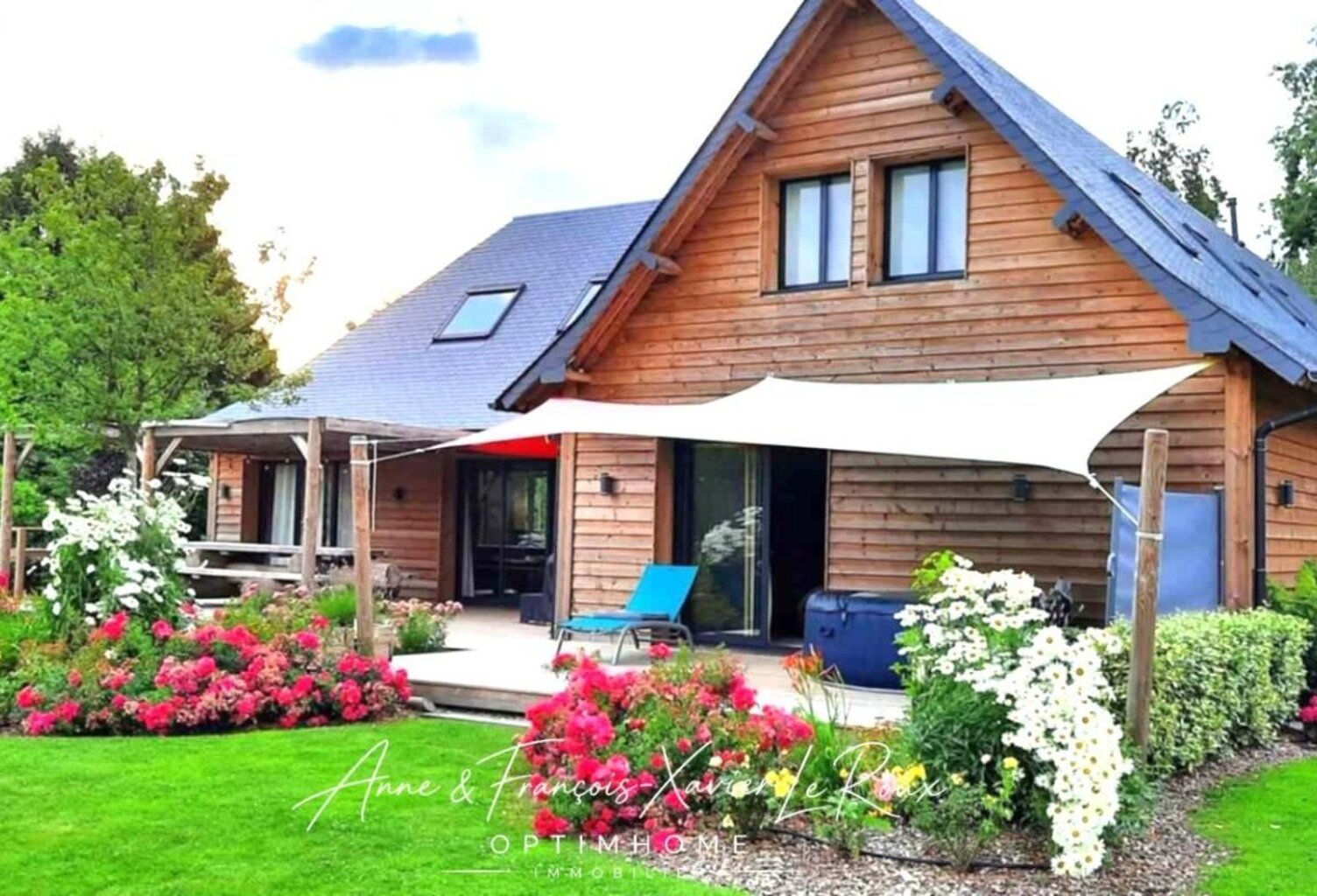 Maison coup de coeur en ossature bois de 168 M2 4 chambres Beaux volumes et au calme — photo 1