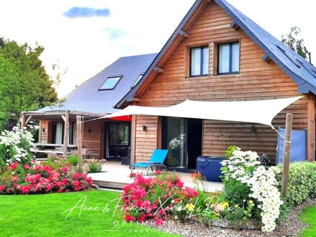 Maison coup de coeur en ossature bois de 168 M2 4 chambres Beaux volumes et au calme — photo du bien