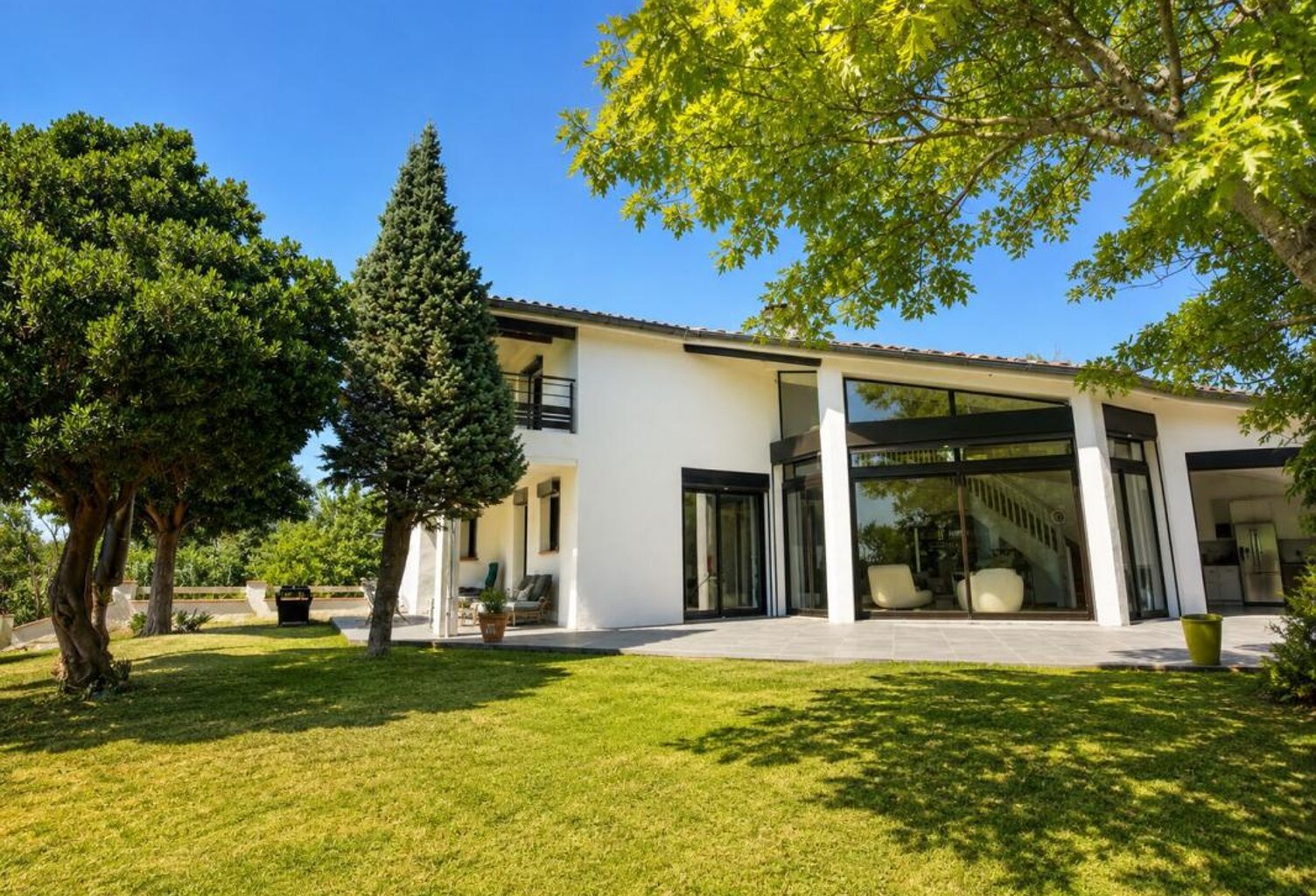 20 min toulouse Mongiscard Maison À Vendre type 6 avec jardin, piscine vue sur le lauragais — photo 1