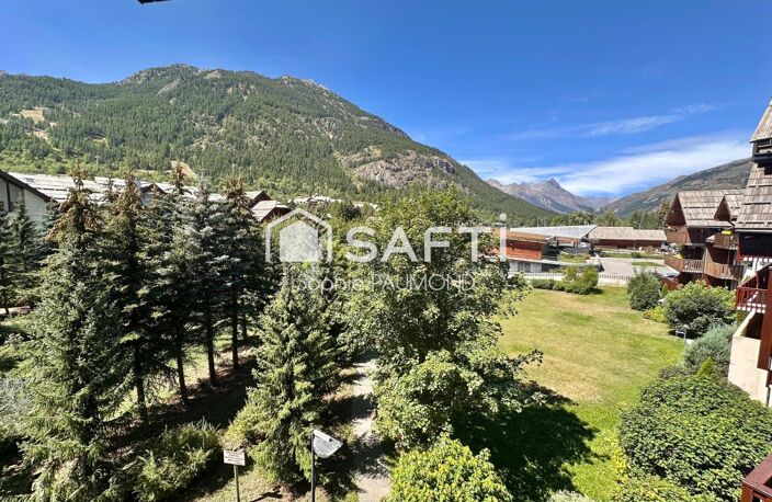 Duplex rénové, terrasse, vue pistes de ski — photo 2