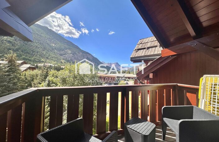 Duplex rénové, terrasse, vue pistes de ski — photo 4