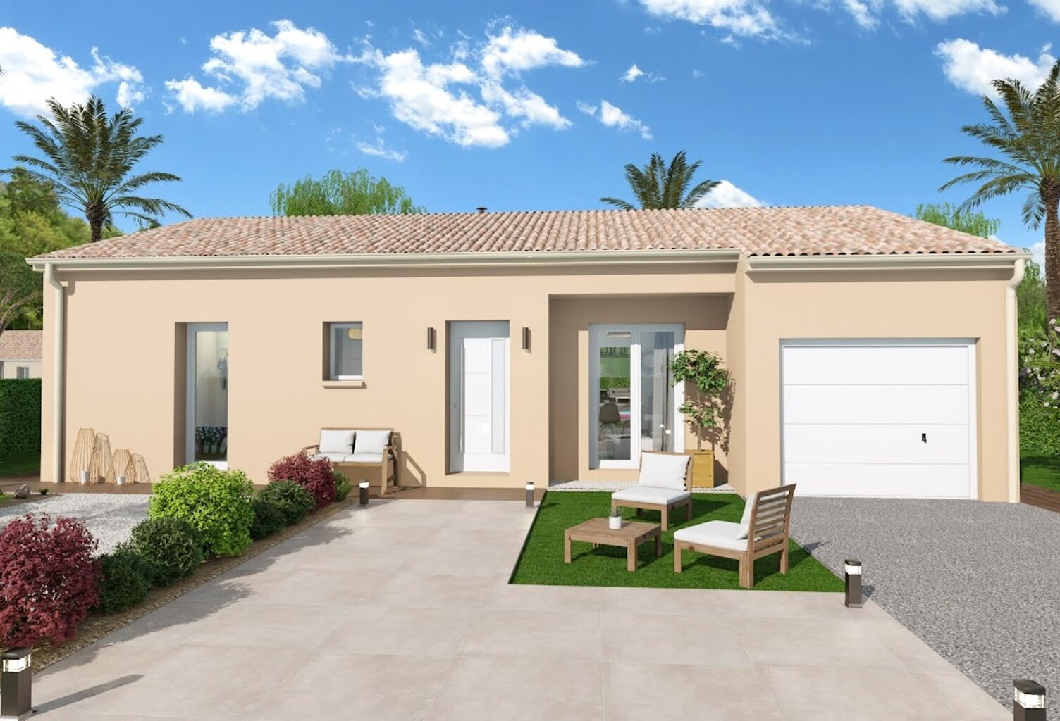 Maison 3 chambres + garage — photo 1