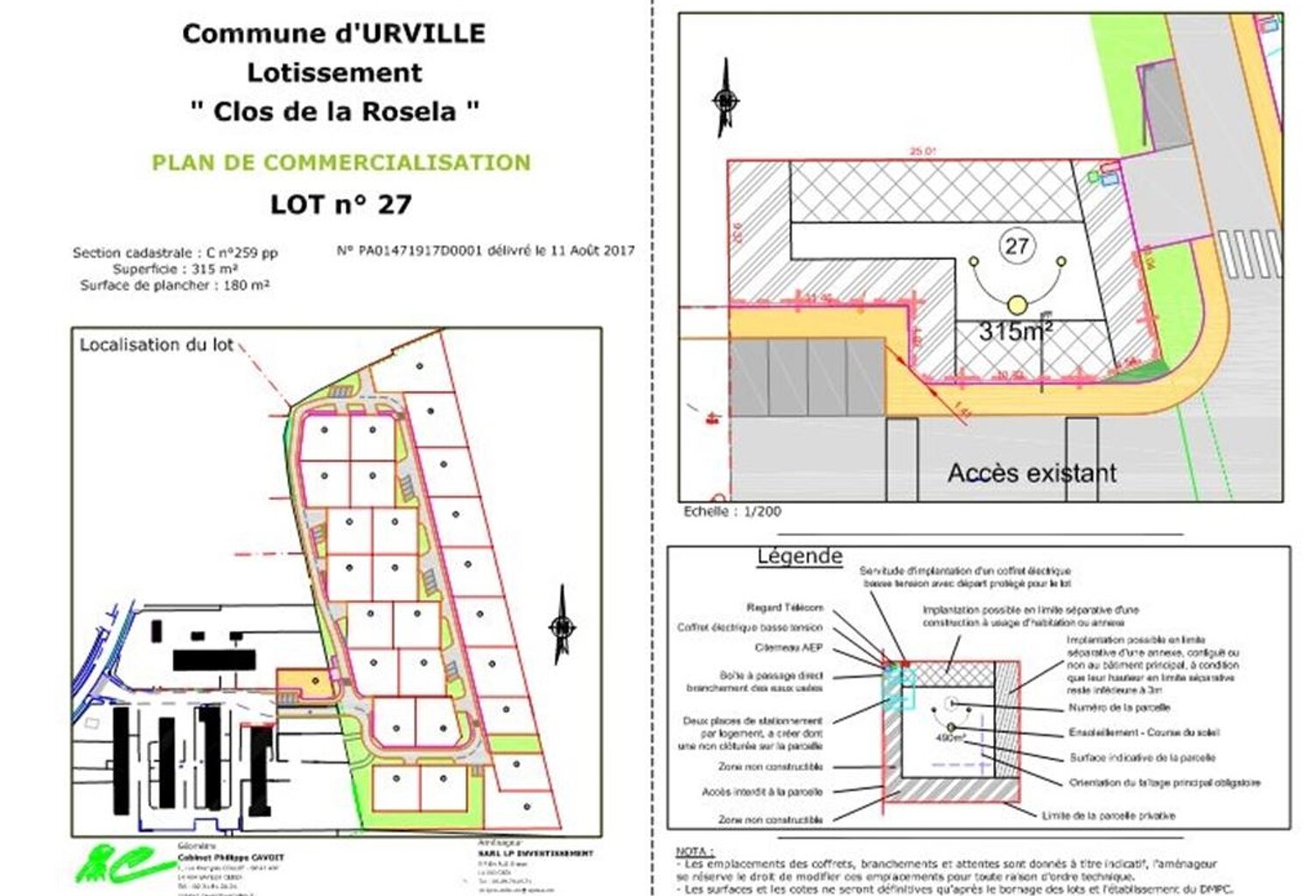 Terrain - 315m ² — photo 1