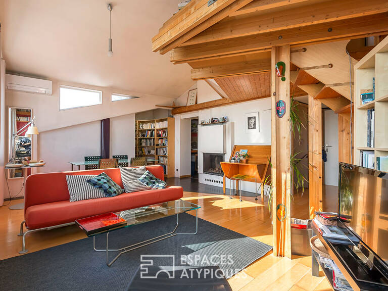 Appartement duplex avec vue sur Lyon — photo 1
