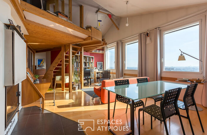 Appartement duplex avec vue sur Lyon — photo 3