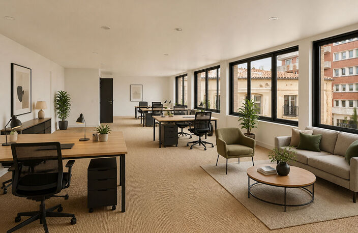TOULOUSE - LES CHALETS - IMMEUBLE DE 242,10 M²  DE BUREAUX OU  D'HABITATION AVEC ROOFTOP. DE 93,40 M² — photo 5