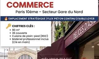 Commerce  90 m² à vendre à Paris 10 (75010)