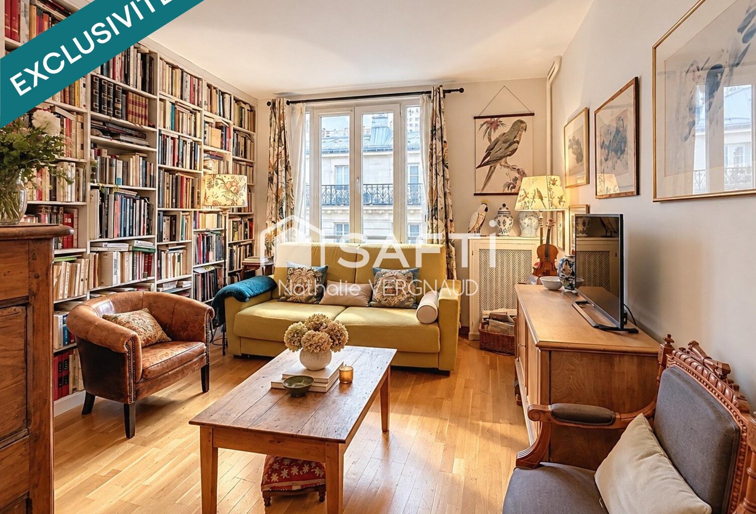 PARIS XIVème Didot - Beau 3P avec vue dégagée — photo 1