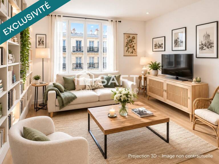 PARIS XIV Didot - Beau 3P avec vue dégagée — photo 1