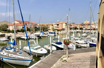CARNON PLAGE : Studio Cabine vue MARINA — photo du bien