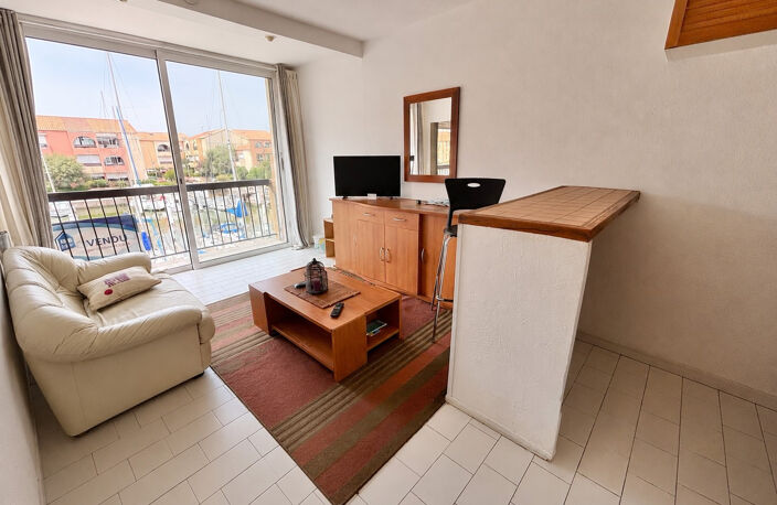 CARNON PLAGE : Studio Cabine vue MARINA — photo 3