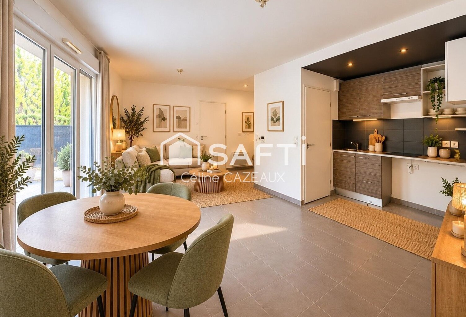 EYSINES  Appartement T2 de 46 m² avec grande terrasse et parking en sous-sol — photo 1
